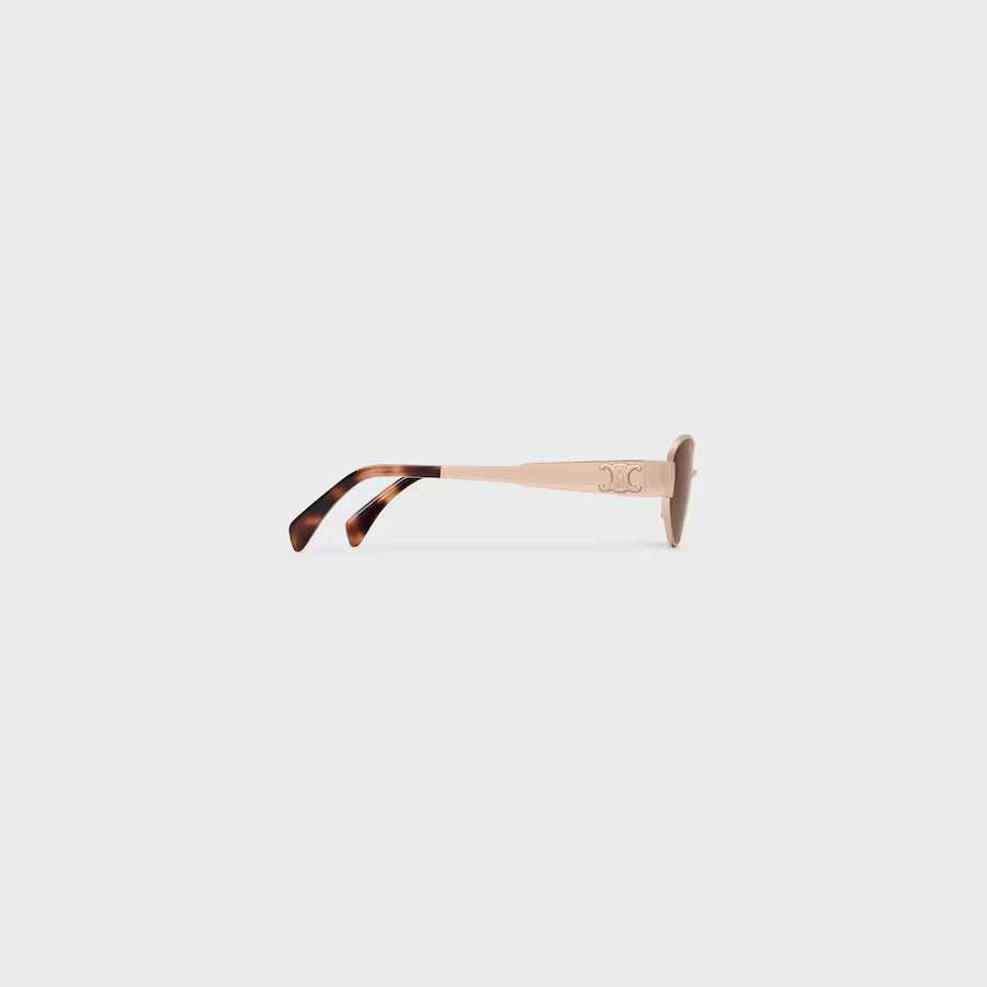 Triomphe Sunglasses in Metal