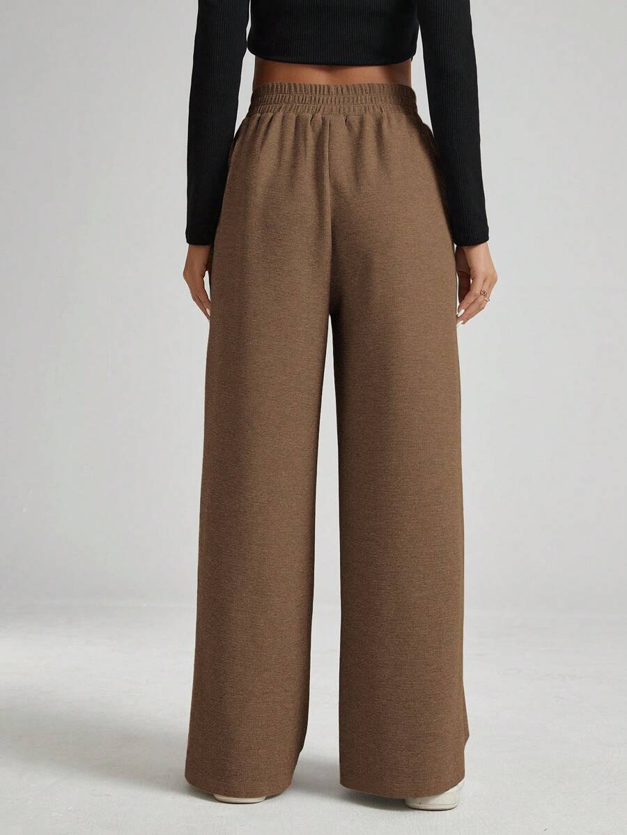 Lana Wide-Leg Lounge Trousers