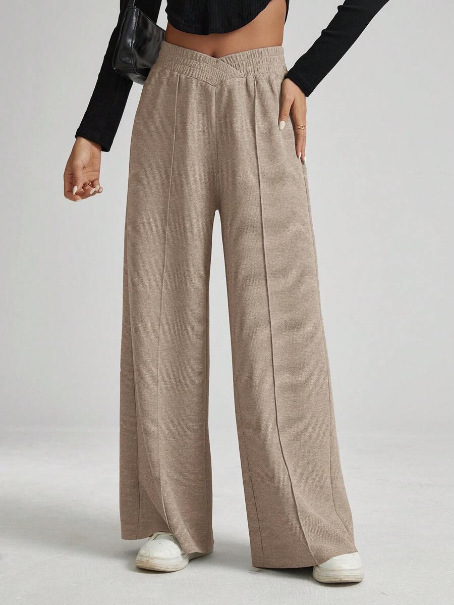Elanora Wide-Leg Trousers