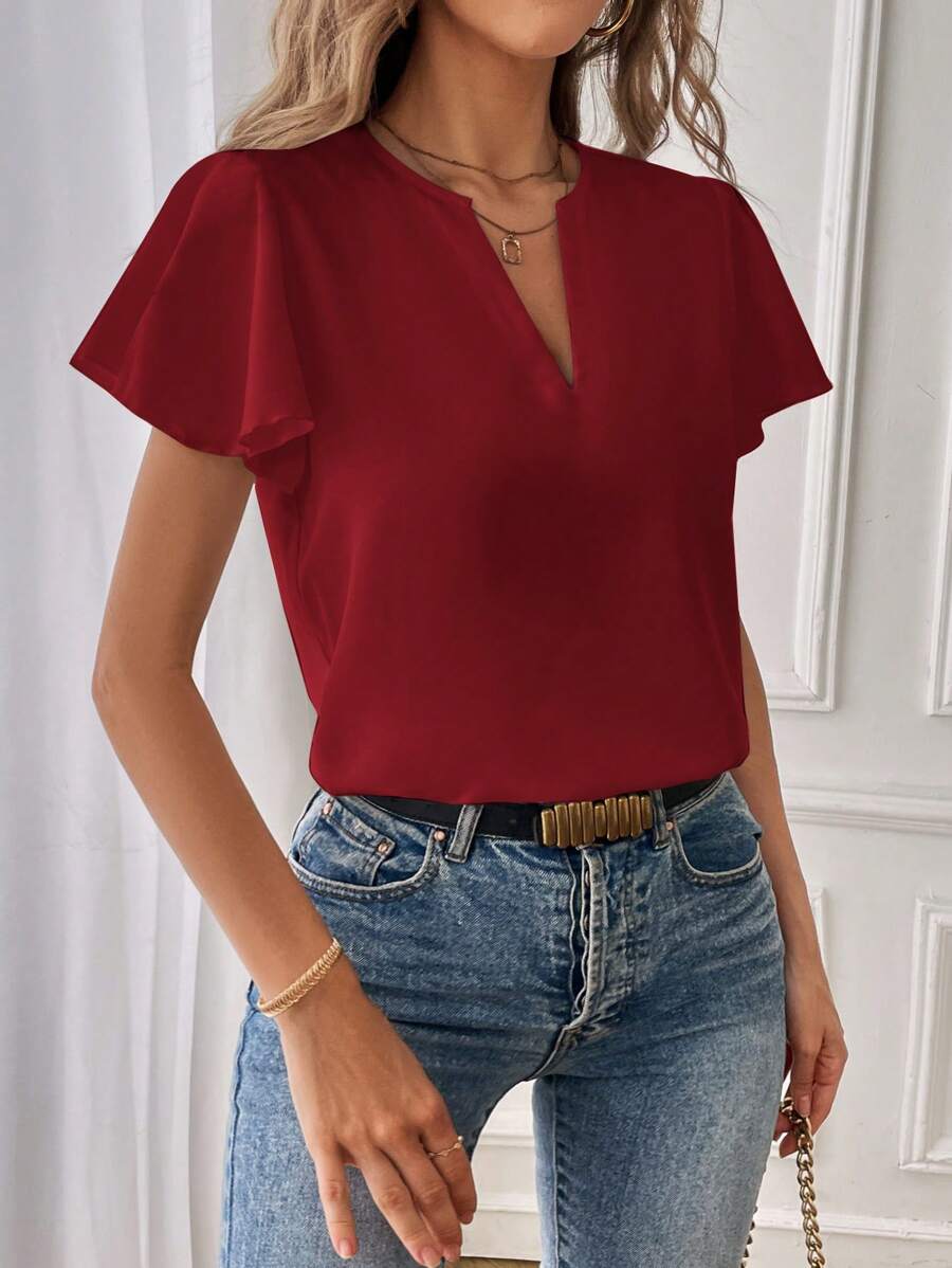 The Celestine Flutter Blouse