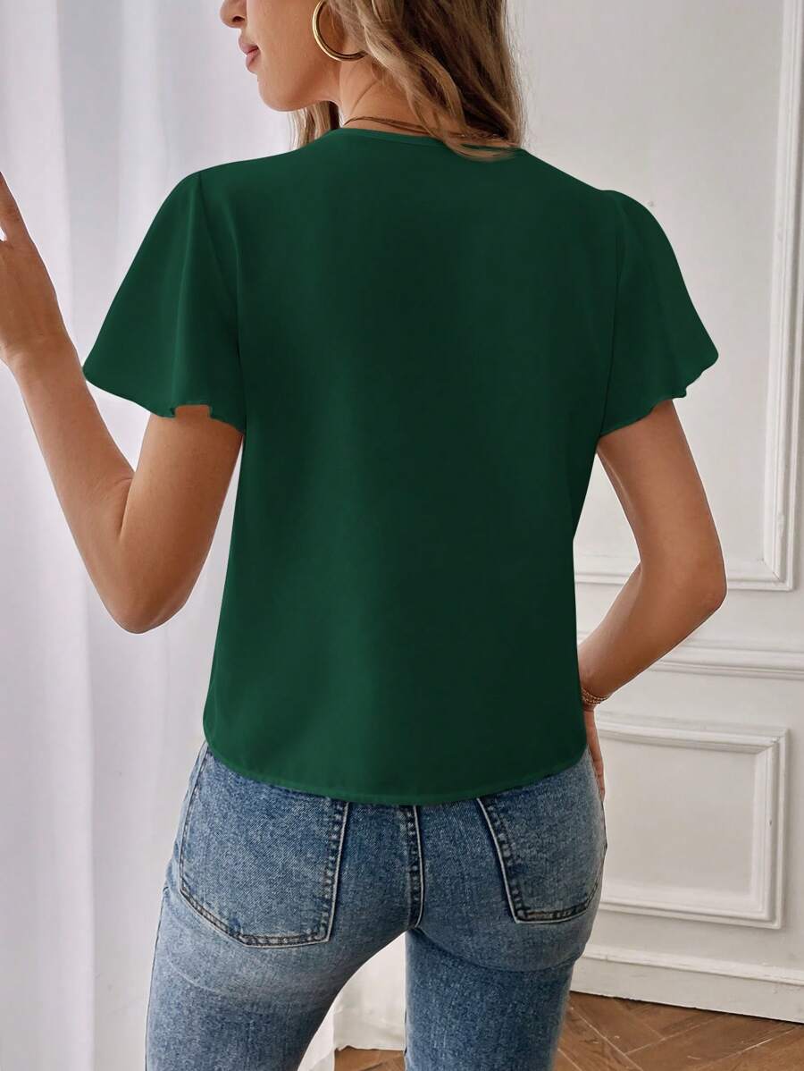 The Celestine Flutter Blouse