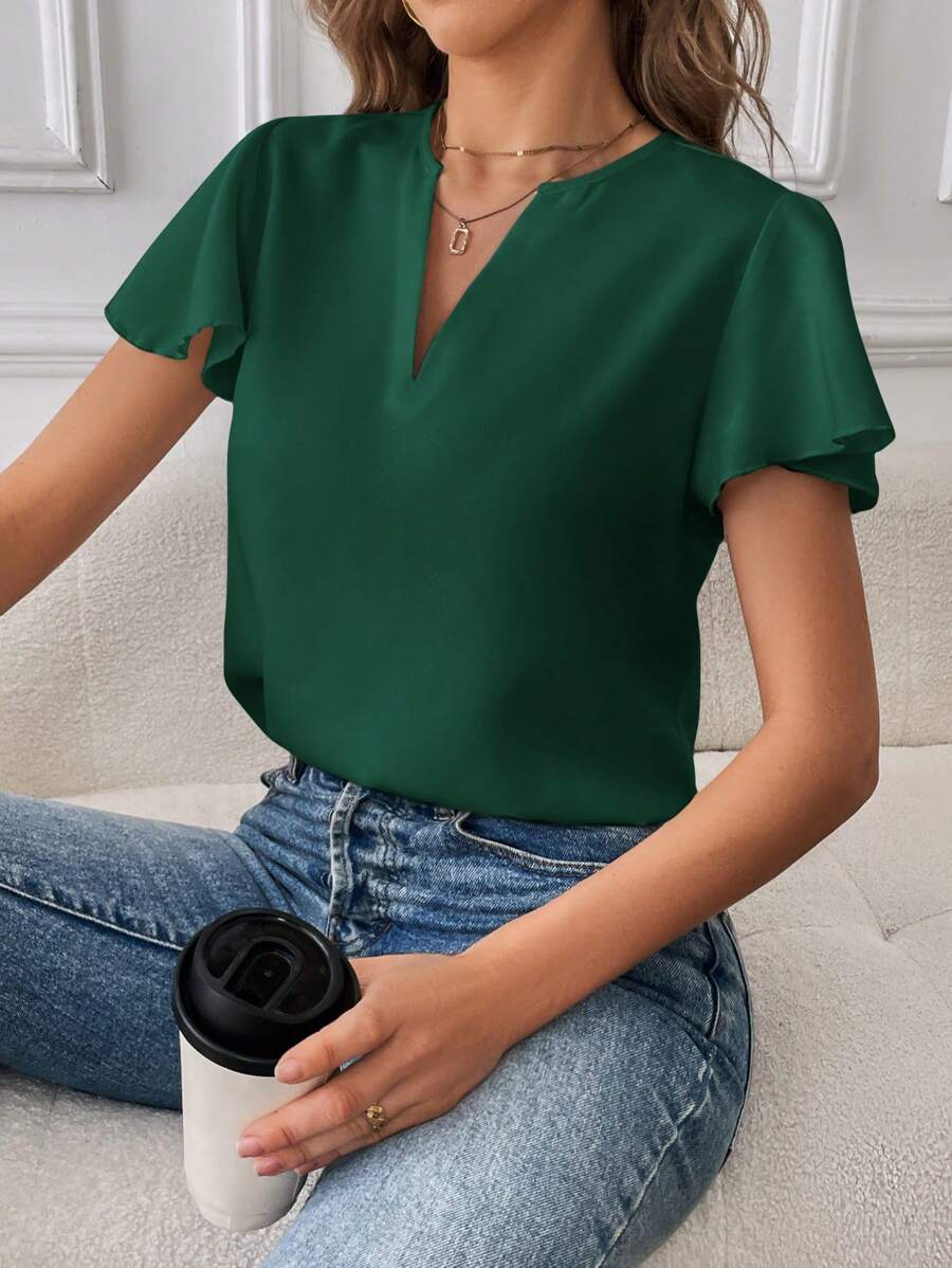 The Celestine Flutter Blouse