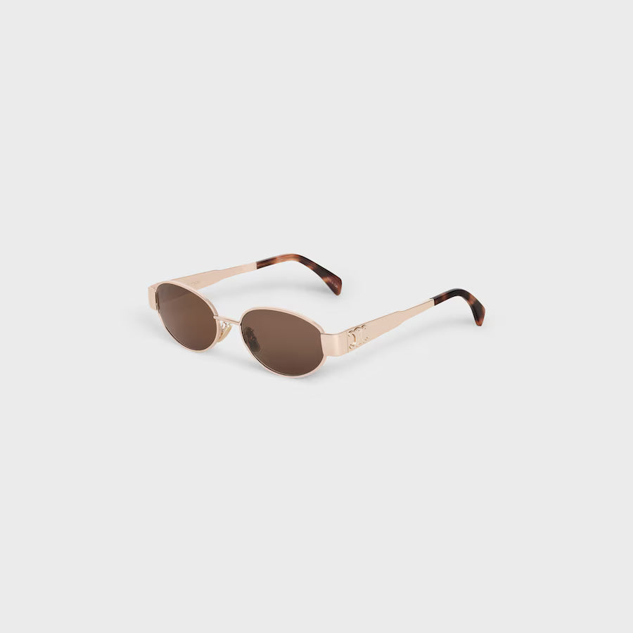 Triomphe Sunglasses in Metal
