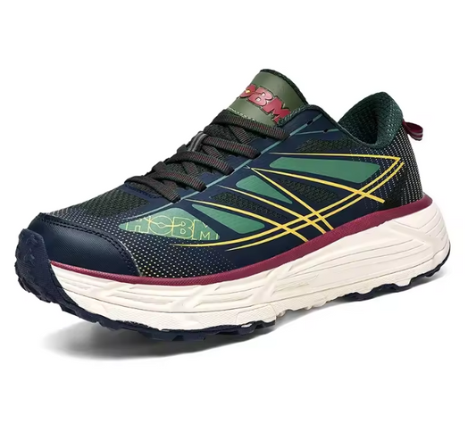 Lage Sport Sneaker – Multisport Comfort & Grip - ZWART